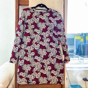 Zara Red Floral Mini Dress